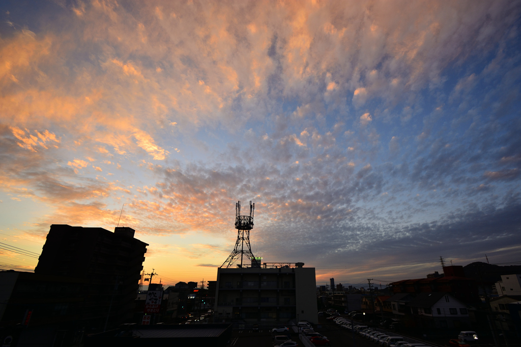 本日の夕景！