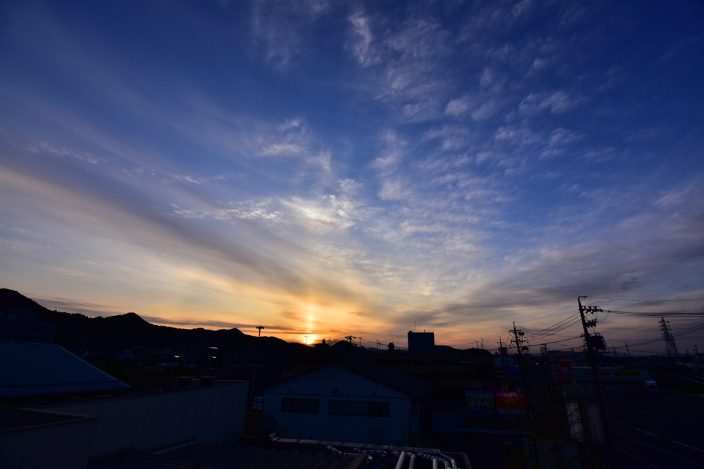 本日の日の出！2　5/3