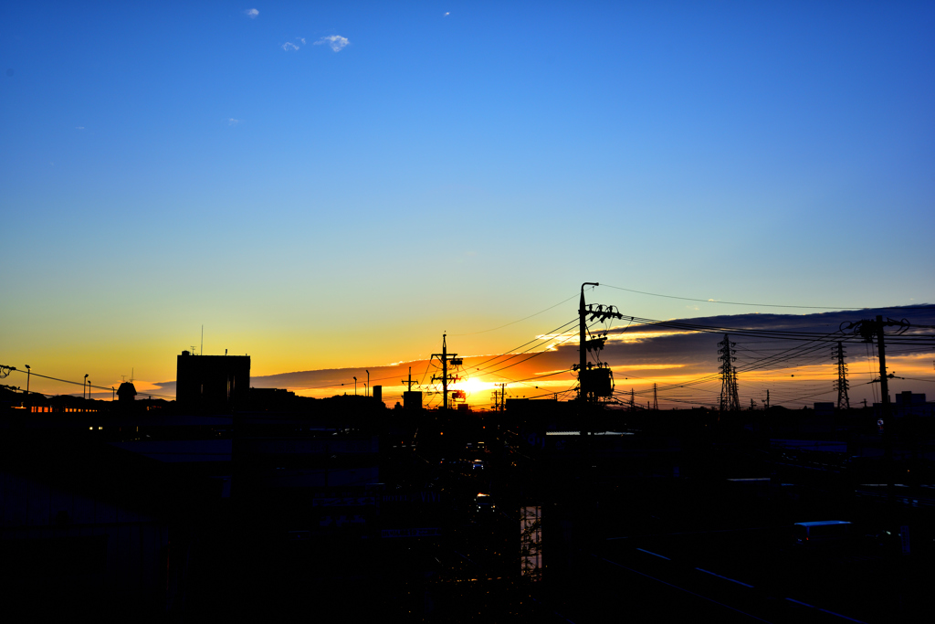 本日の朝焼け！　10/29