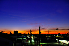 本日の朝焼け！　2　2/10