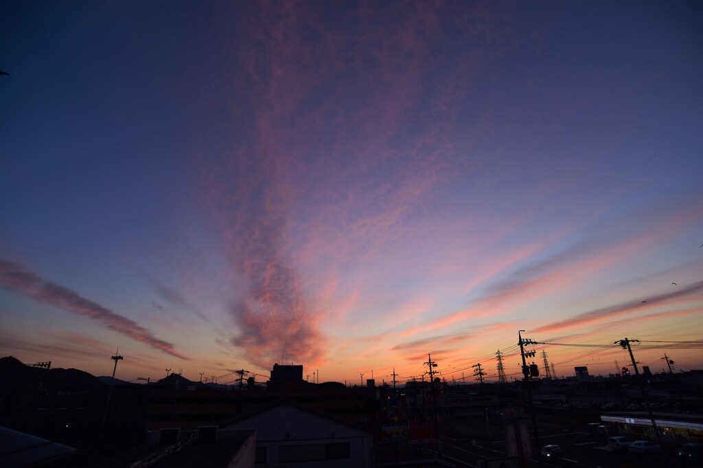 朝焼け　2022.1.9