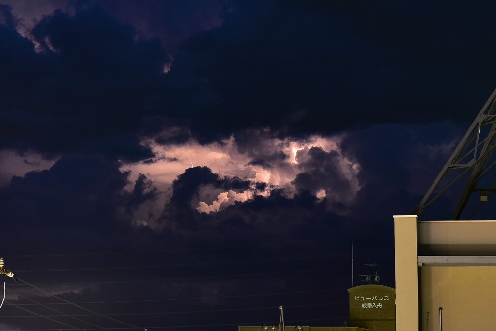 雷雲　8/1