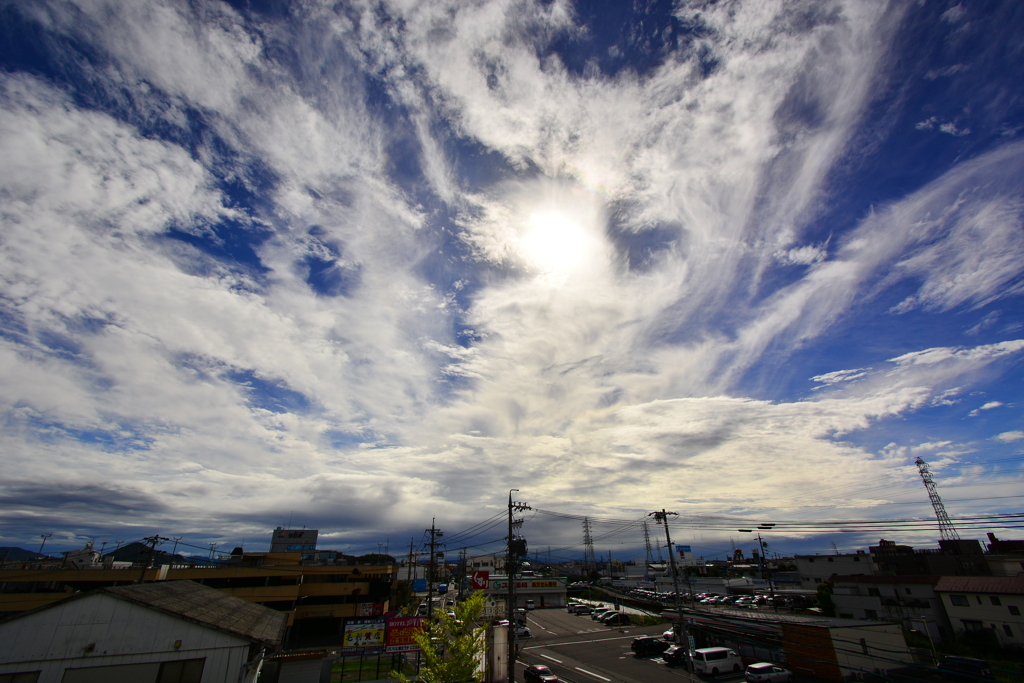 先日の空模様！　9/20