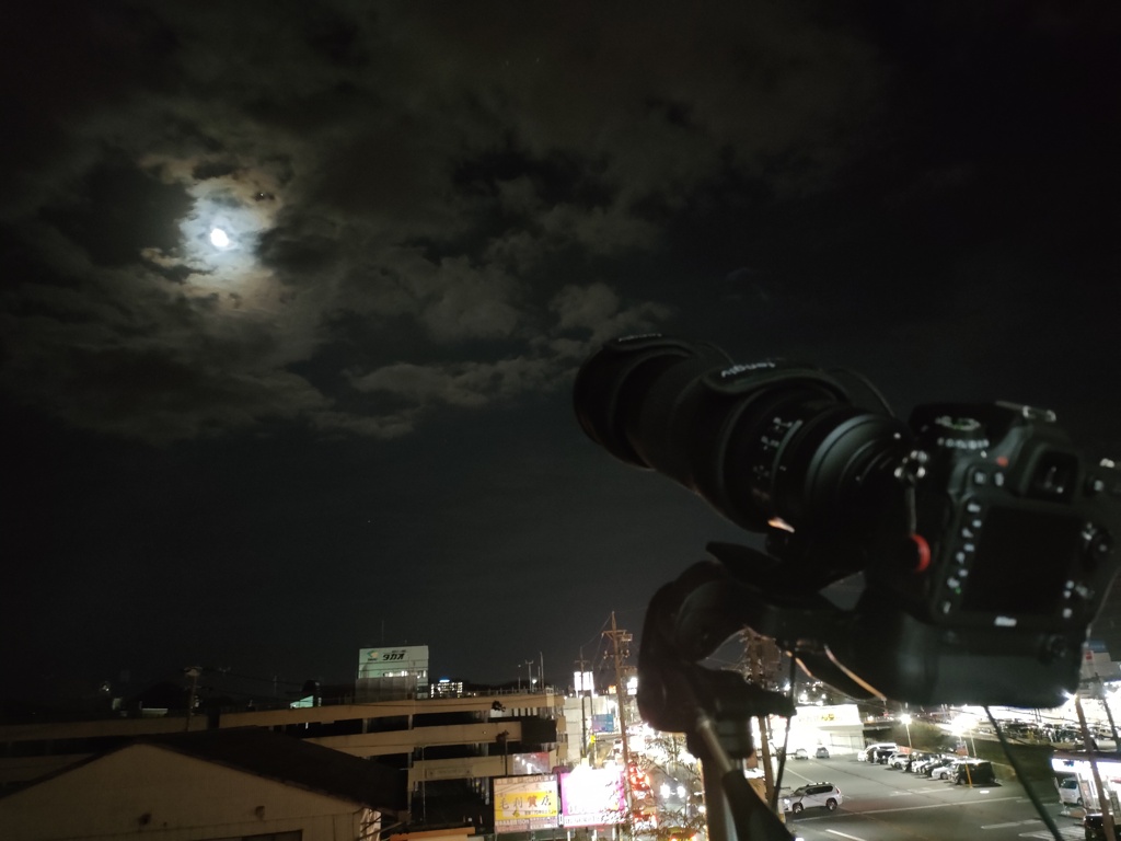 昨夜の撮影状況!