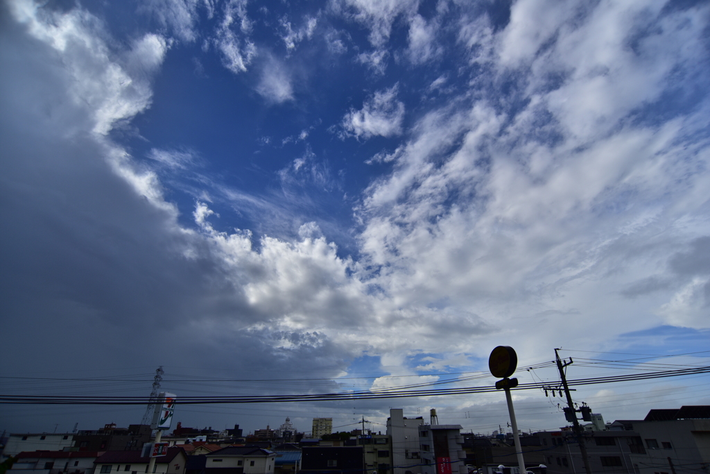 雨上がりの空