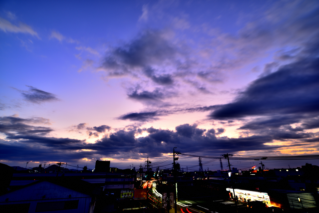 一昨昨日の朝焼け！