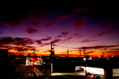 本日の朝焼け！　1/10