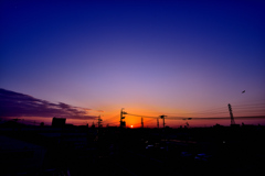 本日の朝焼け！　12/17