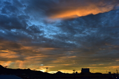 本日の朝焼け　7/6