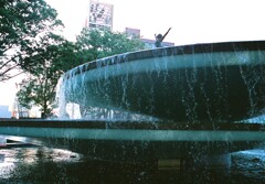 名古屋　栄　噴水