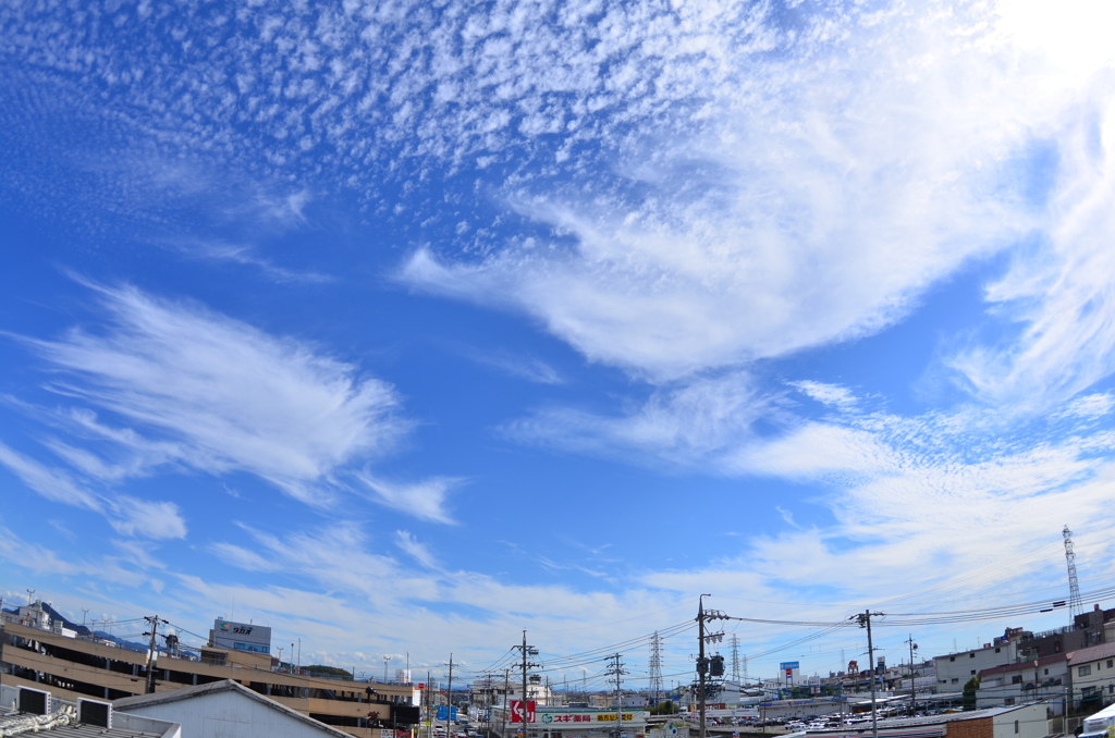 秋の空　10/27