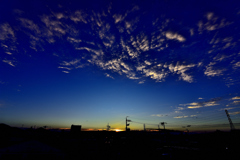 本日の朝焼け！　11/6