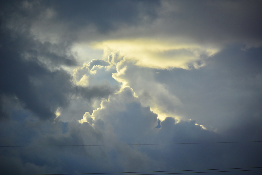 雲の切れ間