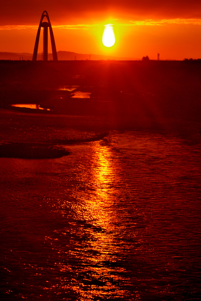 本日の朝焼け！　4　12/27