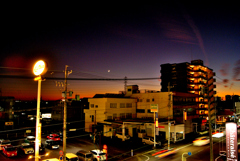 本日の夕焼け！　2　11/23