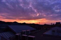 本日の朝焼け！　7/9