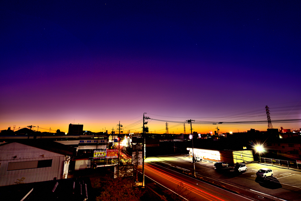 本日の朝焼け！　12/6