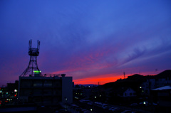本日の夕焼け！　2　6/12