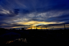 本日の朝焼け！　3　11/2