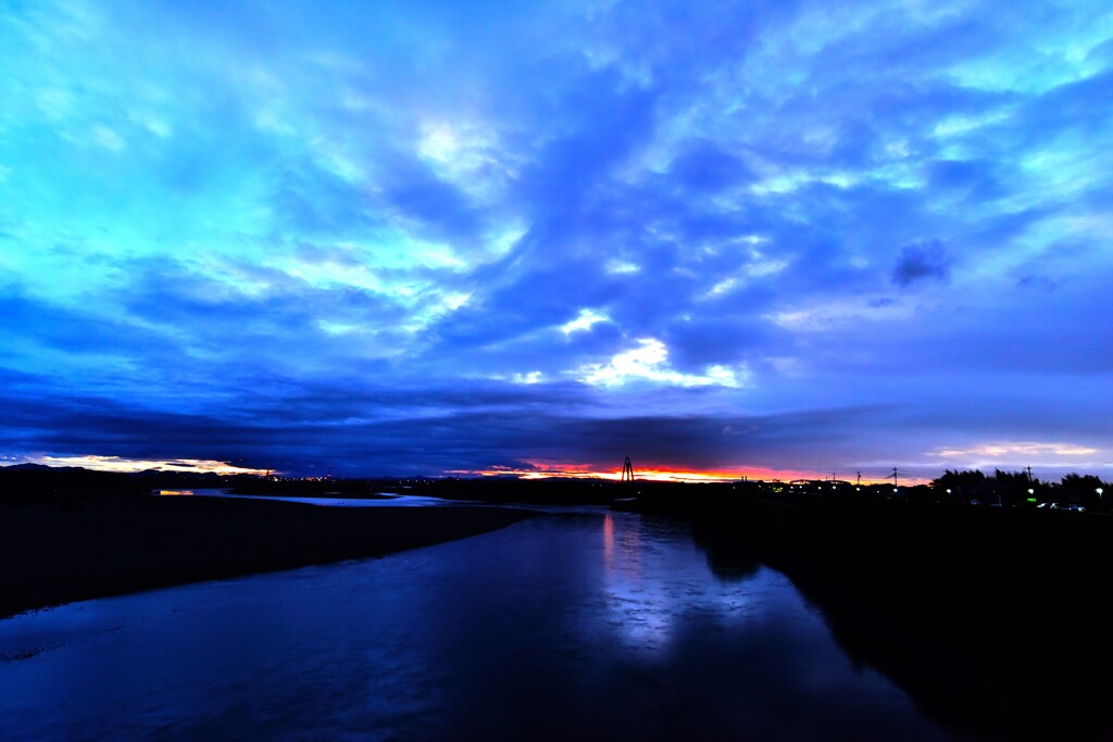 本日の朝焼け！　11/13