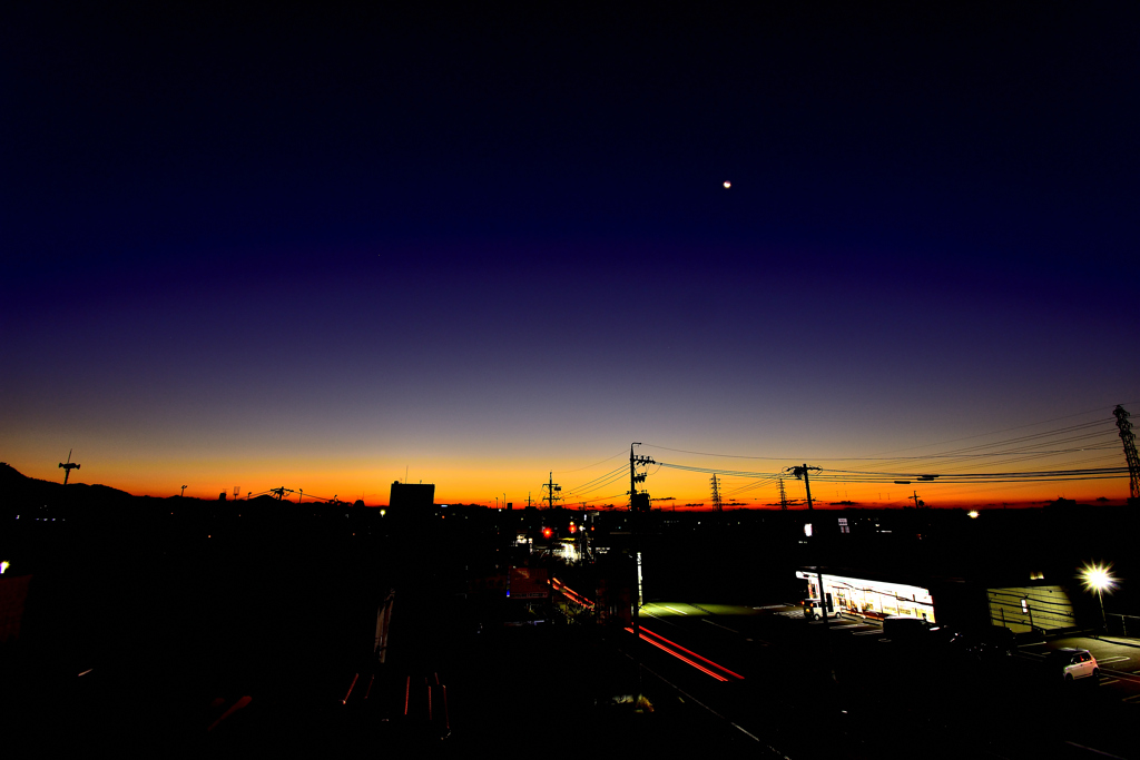 本日の朝焼け！　11/16