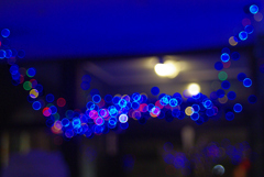 ささやかなイルミネーション