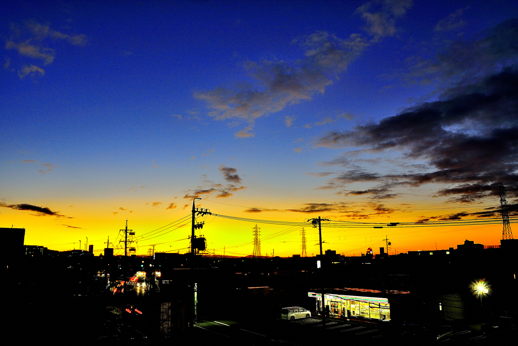 本日の朝焼け！　2　1/6