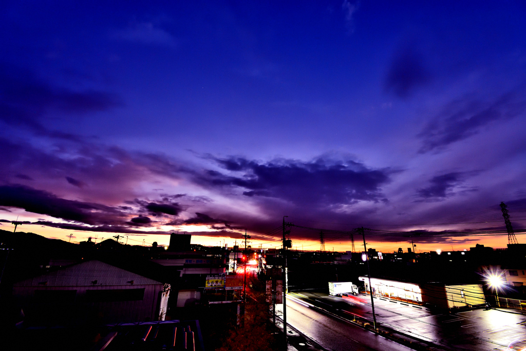 本日の朝焼け！　11/26