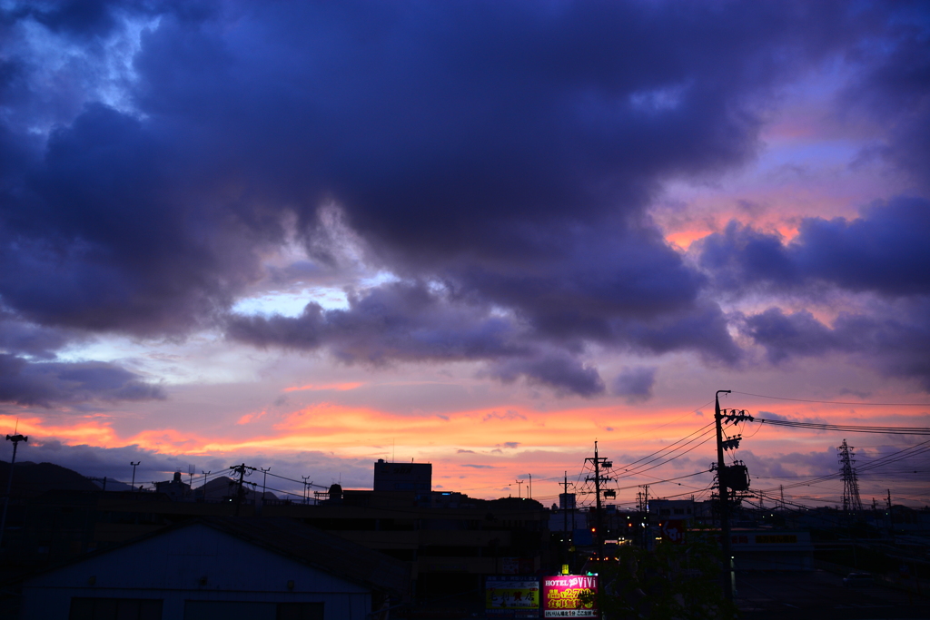 雷の朝！　8/11