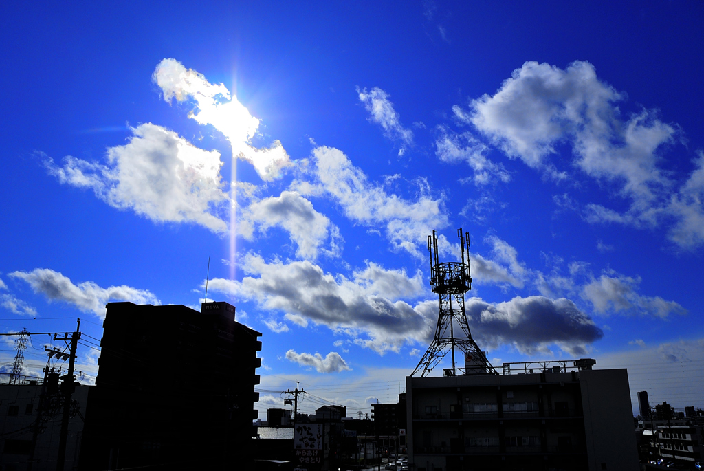 雨上がりの空！2
