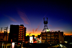 D本日の夕焼け！　11/23