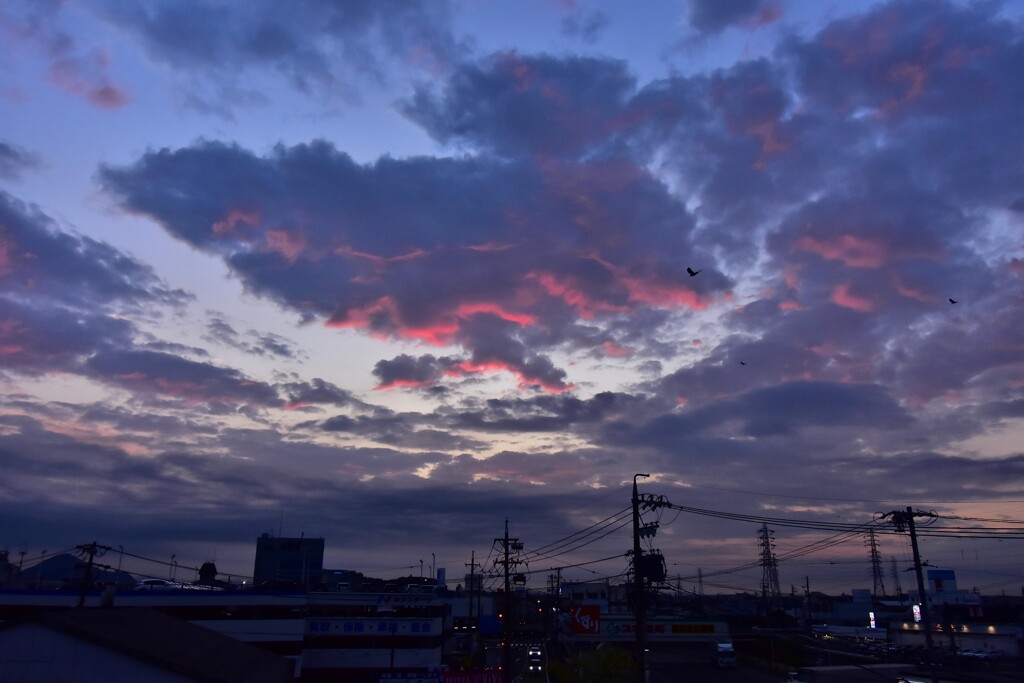 本日の朝焼け！2　10/20