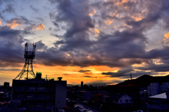昨日の夕焼け！　2　7/22
