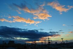 本日の朝焼け　12/4