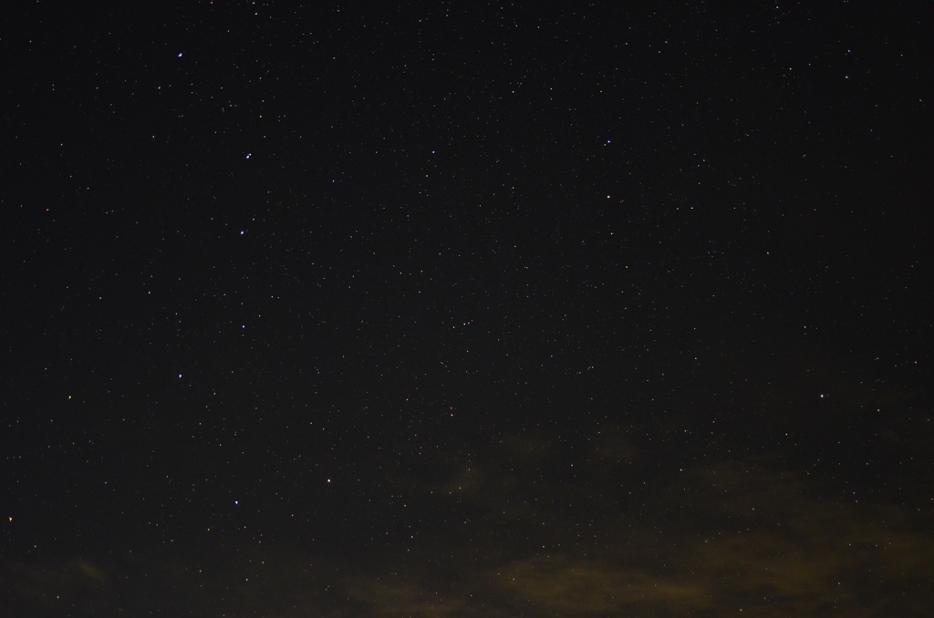 北極星と北斗七星