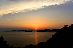 故郷の夕日！　5/12