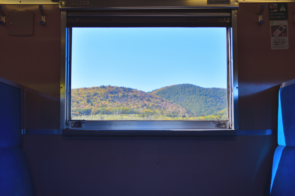 ローカル線の窓から
