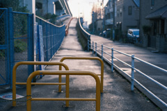 多摩川への道