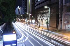 栄の道路