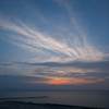 夕刻の日本海