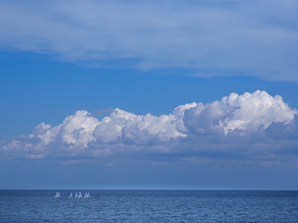 まだ夏空