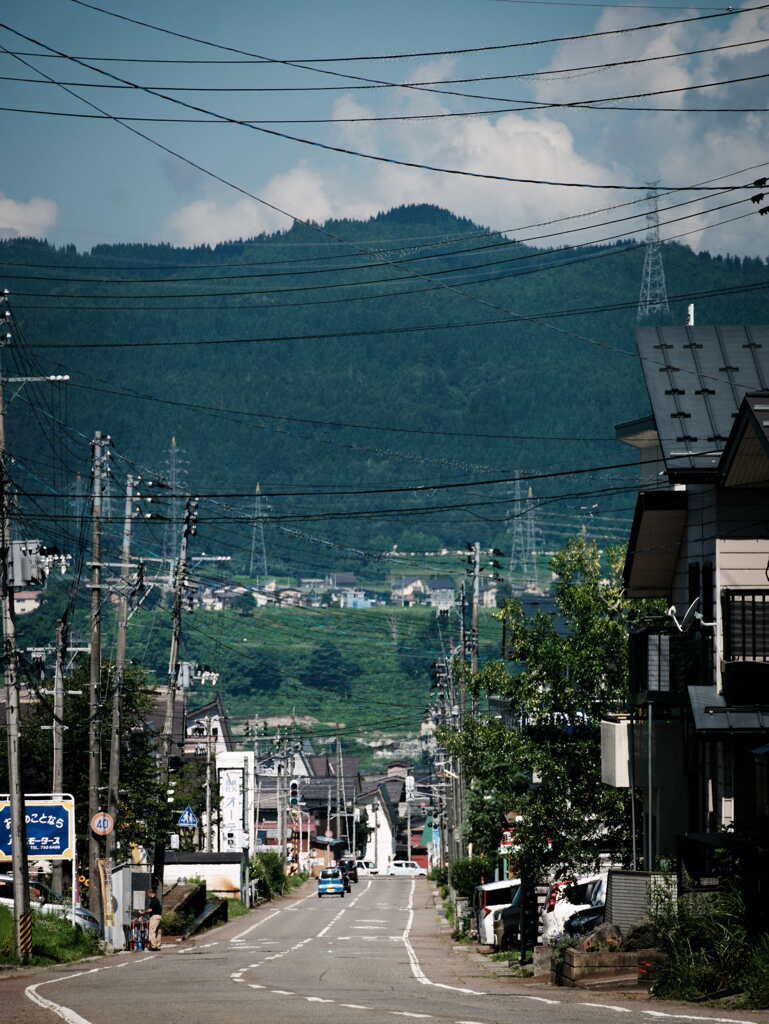 坂のある風景