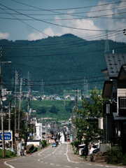 坂のある風景