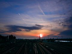 2月29日　4年に1回の夕日