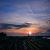 2月29日　4年に1回の夕日