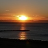 佐渡に沈む夕日