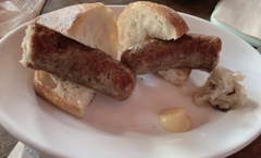炭火焼ホットドッグ