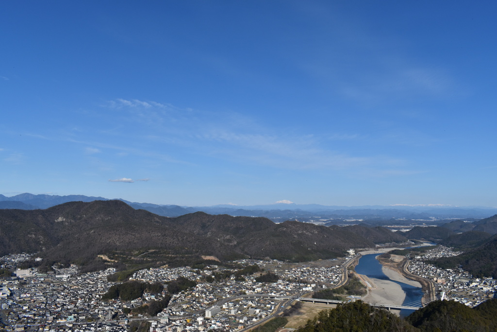 岐阜城・天守閣より1