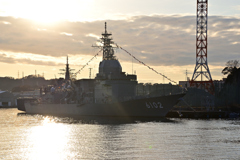 建国記念日の試験艦「あすか」（ASE-6102）
