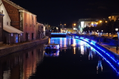 夜の小樽運河1
